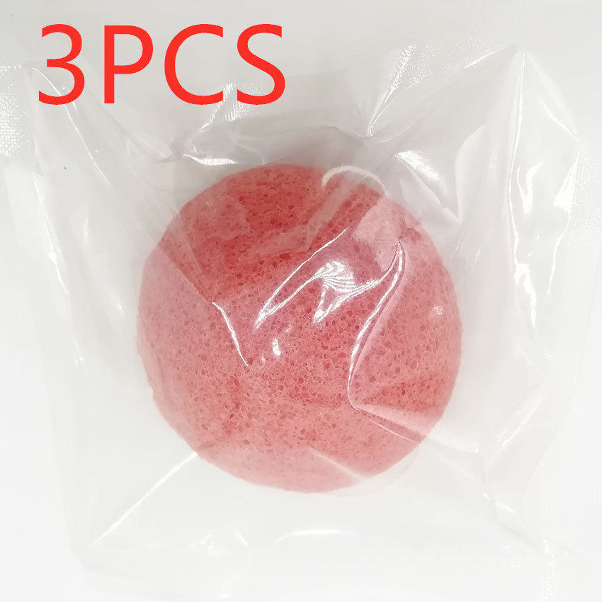 Natural Konjac Face Wash Puff Konjac Face Wash Cotton Bamboo Charcoal Face Wash Puff